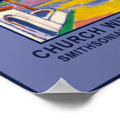 Carl Newman Church met een Poster van het Cedar Tr (Hoek)