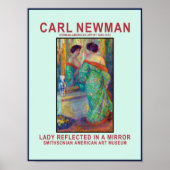Carl Newman Reflection Poster (Voorkant)