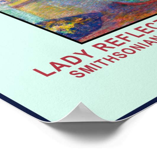 Carl Newman Reflection Poster (Hoek)