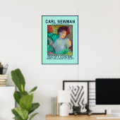Carl Newman Young Girl Poster (Thuiskantoor)