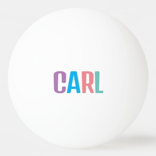 Carl Pingpongbal (Voorkant)
