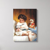 Carl Reichert De kleine Darling Canvas Afdruk (Voorkant)