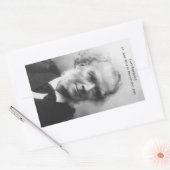 Carl Reinecke 1890 Rechthoekige Sticker (Envelop)