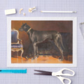 Carl Richert | Great Dane Dog-portret Tissuepapier (Craft)