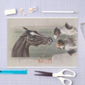 Carl Richert | Paarden en honden Tissuepapier (Craft)