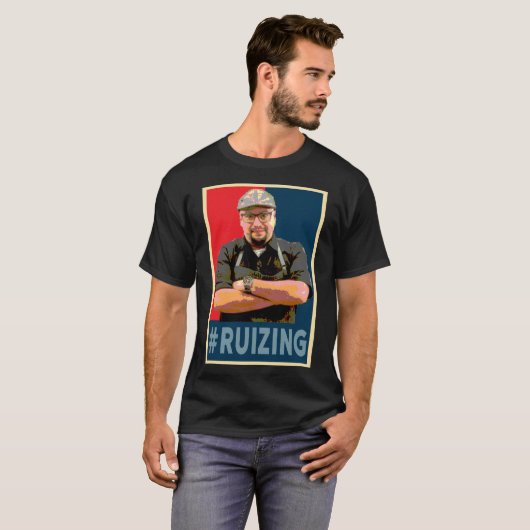 CARL RIP RUIZING Relaxed Fit T-Shirt (Voorkant volledig)