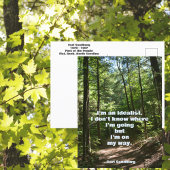 Carl Sandburg Ik ben een idealist Quote Photograph Briefkaart