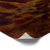 Carl Spitzweg, Ankunft der Postkutsche 1859 Poster (Hoek)