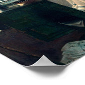 Carl Spitzweg - Der arme Poet - Deutsche Malerei Poster (Hoek)