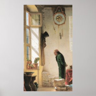Carl Spitzweg - Der Kaktusliebhaber - Duitsland Poster