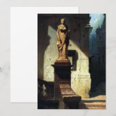 Carl Spitzweg - Justitia Kaart (Voorkant / Achterkant)