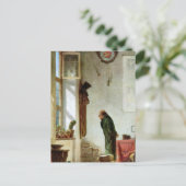 Carl Spitzweg - The Cactus Enthusiast Briefkaart (Staand voorkant)