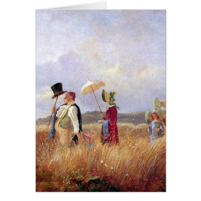 Carl Spitzweg - The Sunday Walk (Voorkant)