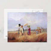 Carl Spitzweg - The Sunday Walk Briefkaart (Voorkant / Achterkant)