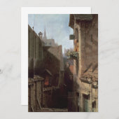 Carl Spitzweg - Zonder titel Kaart (Voorkant / Achterkant)