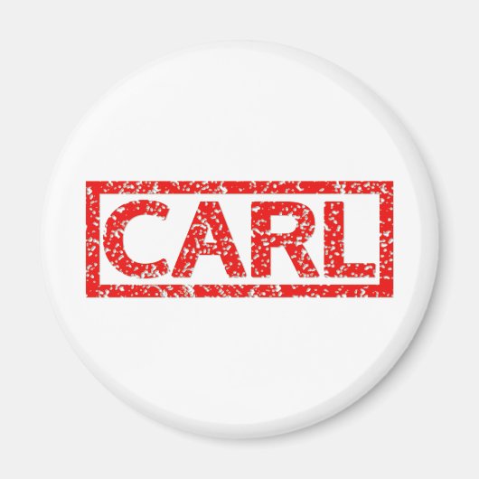 Carl Stamp Magneet (Voorkant)