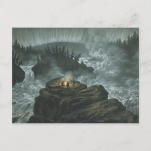 Carl Svante Hallbeck - Njommelsaska in Lapland Briefkaart