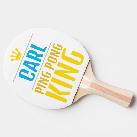 Carl Tafeltennisbatje (Zijkant)
