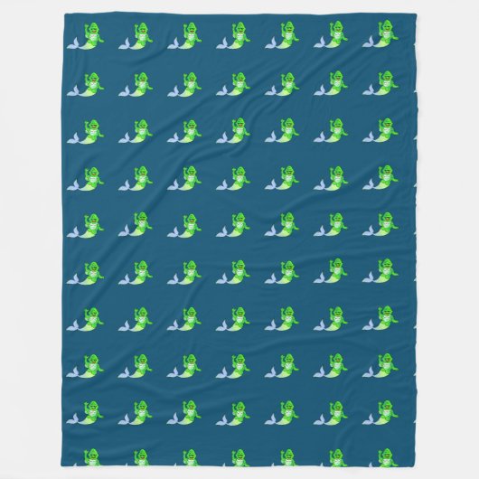Carl the Creatures Fleece Deken (Voorkant)