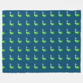 Carl the Creatures Fleece Deken (Voorkant (Horizontaal))