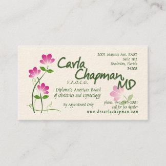 Carla Card Visitekaartje