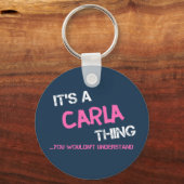 Carla wat je niet zou begrijpen sleutelhanger (Voorkant)