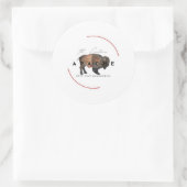 Carlanas Apache Ronde Sticker (Tas)