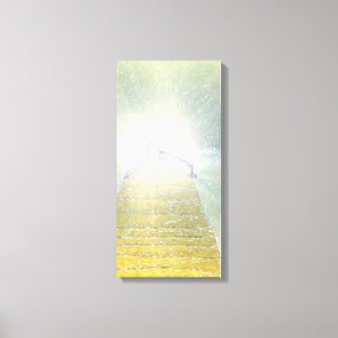 carldeanwhite, Christelijke Kunst, john 10(1) canv Canvas Afdruk