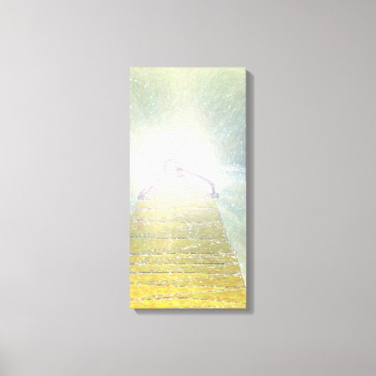 carldeanwhite, Christelijke Kunst, john 10(1) canv Canvas Afdruk (Voorkant)