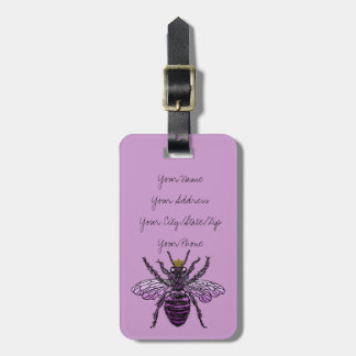 Carleigh's Queen Bee Bagagelabel