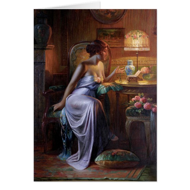 Carlier: Elegant Lady met Ketting (Voorkant)
