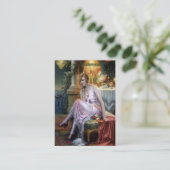 Carlier: Elegant Lady Visitekaartje (Staand voorkant)