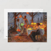 Carlier: Voorbereiding van de partij Briefkaart (Voorkant / Achterkant)