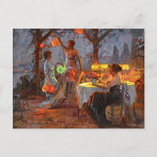 Carlier: Voorbereiding van de partij Briefkaart (Voorkant)