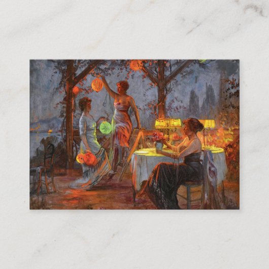 Carlier: Voorbereiding van de partij Visitekaartje (Voorkant)