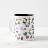 Carlin Tweekleurige Koffiemok (Voorkant links)