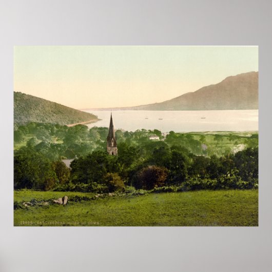 Carlingford Lough, Co. Down, N. Ireland scenery Poster (Voorkant)