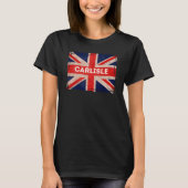 Carlisle Flag Border Town Proud North England T-shirt (Voorkant)