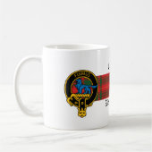 Carlisle Scottish Crest en Tartan mok (Links)