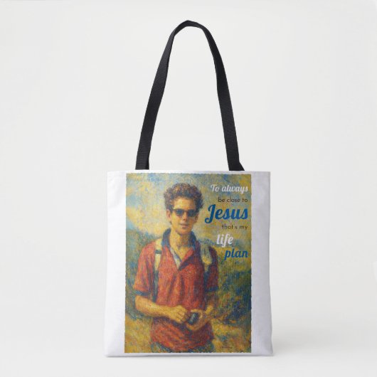 Carlo Acutis Quote Tas (Voorkant)