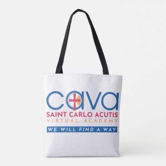 Carlo Acutis Quote Tas (Achterkant)