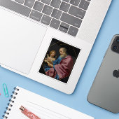 Carlo Dolci - Mattheus schrijft zijn evangelie Sticker (Laptop met iPhone)