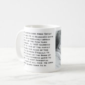 Carlo Gambino Koffiemok (Voorkant links)