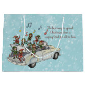 Carload of Singing Elves Groot Cadeauzakje (Voorkant)