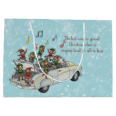 Carload of Singing Elves Groot Cadeauzakje (Achterkant)