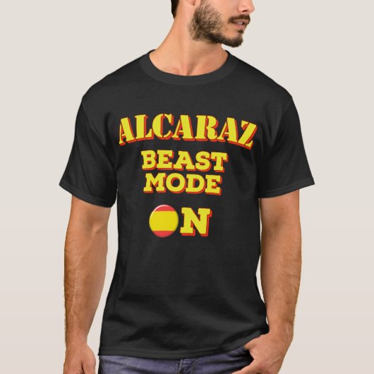 Carlos Alcaraz t shirt (Voorkant)
