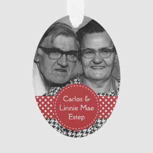 Carlos en Linnie Mae Estep Psalm 103:17 Ornament