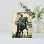 Carlos III Briefkaart (Staand voorkant)