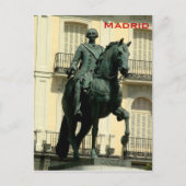 Carlos III Briefkaart (Voorkant)