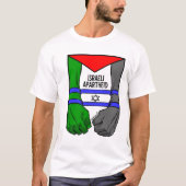 Carlos Latuff - Israëlische apartheid T-shirt (Voorkant)